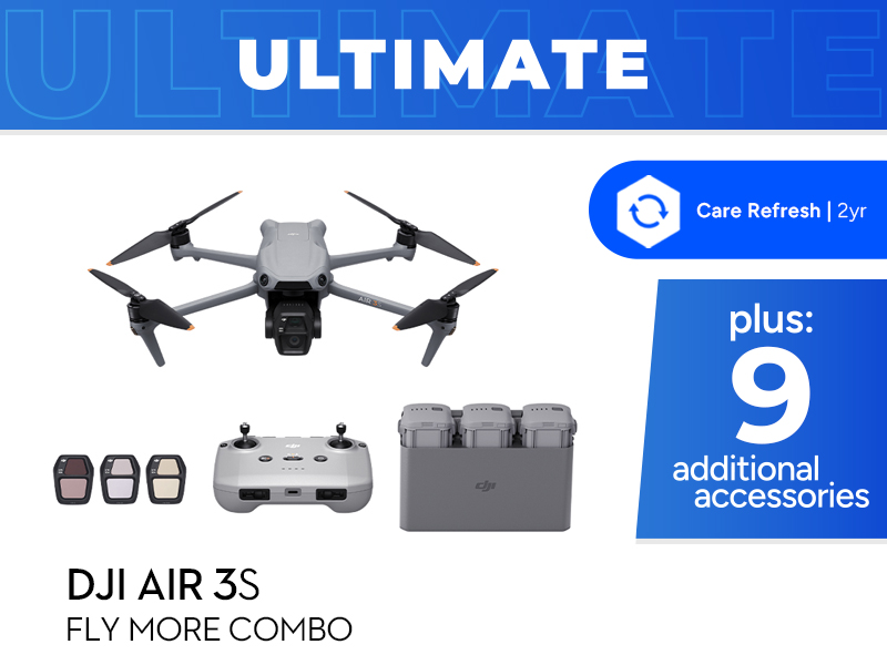 DJI Air 3S Ultimate Combo + Care Refresh